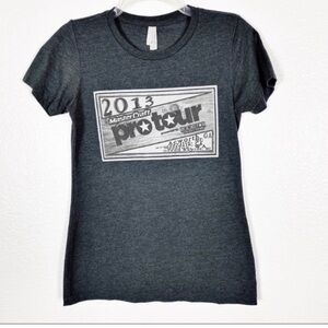 Next Level Graphic Tee Shirt Short Sleeves Gray Size M